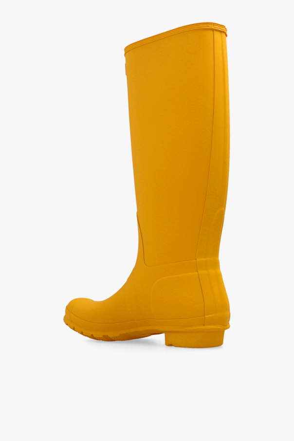 Tall yellow best sale rain boots